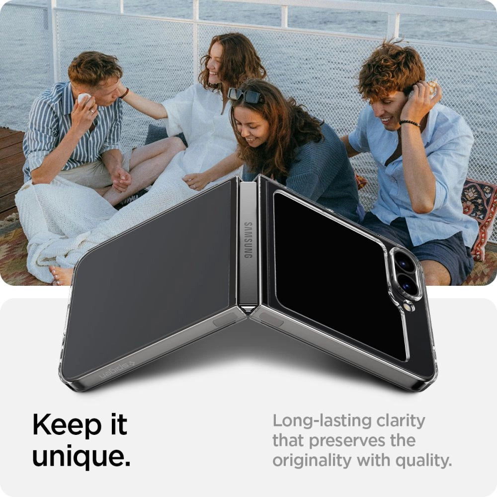 Spigen Airskin Case for Samsung Galaxy Z Flip 6 - Clear_15
