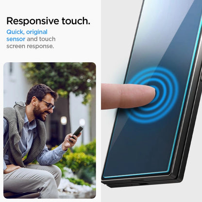 Spigen Glas.tR EZ Fit Tempered Glass for Samsung Galaxy Z Fold 6 - 2 pcs._12