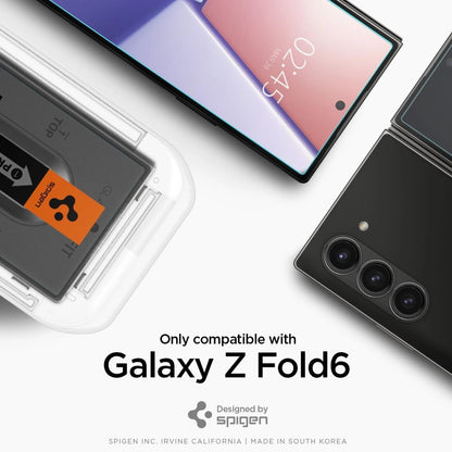 Spigen Glas.tR EZ Fit Tempered Glass for Samsung Galaxy Z Fold 6 - 2 pcs._8