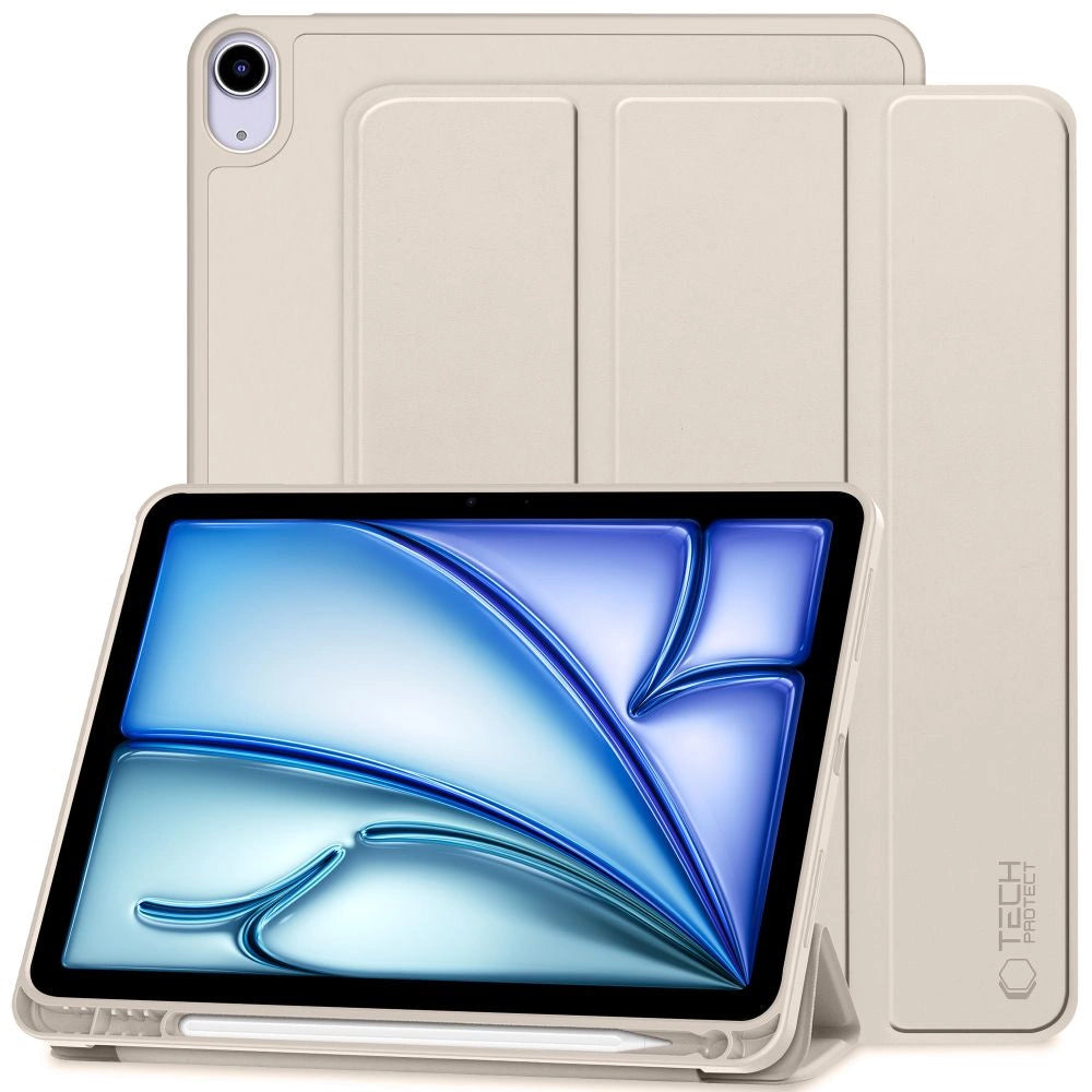 Tech-Protect SC Pen Case for Apple iPad Air 10.9" 4th / 5th gen. (2020-2022) / 11" 6th gen. (2024) - Beige_0