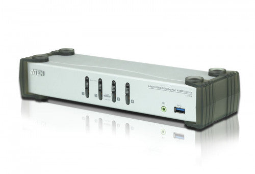 Aten CS1914 interruptor KVM Negro, Gris_0