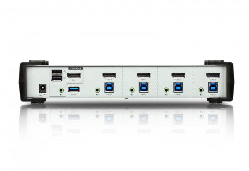 Aten CS1914 interruptor KVM Negro, Gris_1