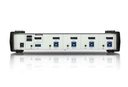 Aten CS1914 interruptor KVM Negro, Gris_1