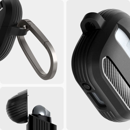 Spigen Rugged Armor Samsung Galaxy Buds 3 / 3 Pro Case - Black_11