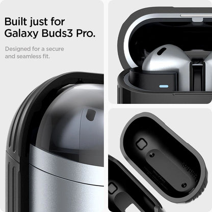 Spigen Rugged Armor Samsung Galaxy Buds 3 / 3 Pro Case - Black_14