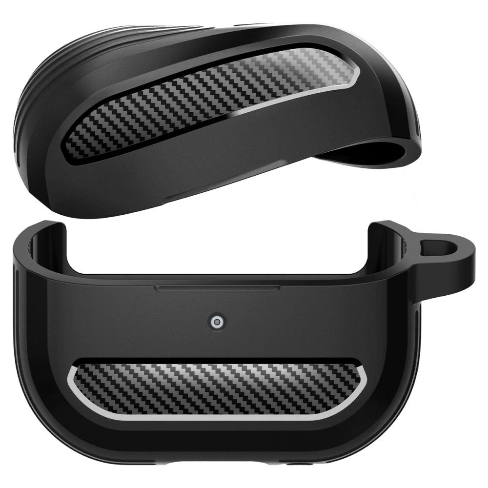 Spigen Rugged Armor Samsung Galaxy Buds 3 / 3 Pro Case - Black_1