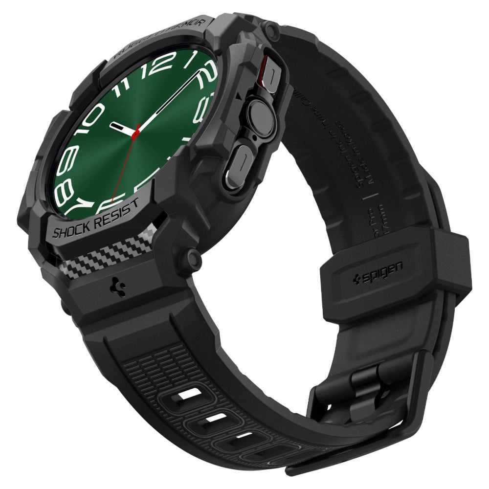 Spigen Rugged Armor Pro Case for Samsung Galaxy Watch Ultra (47mm) - Matte Black_10