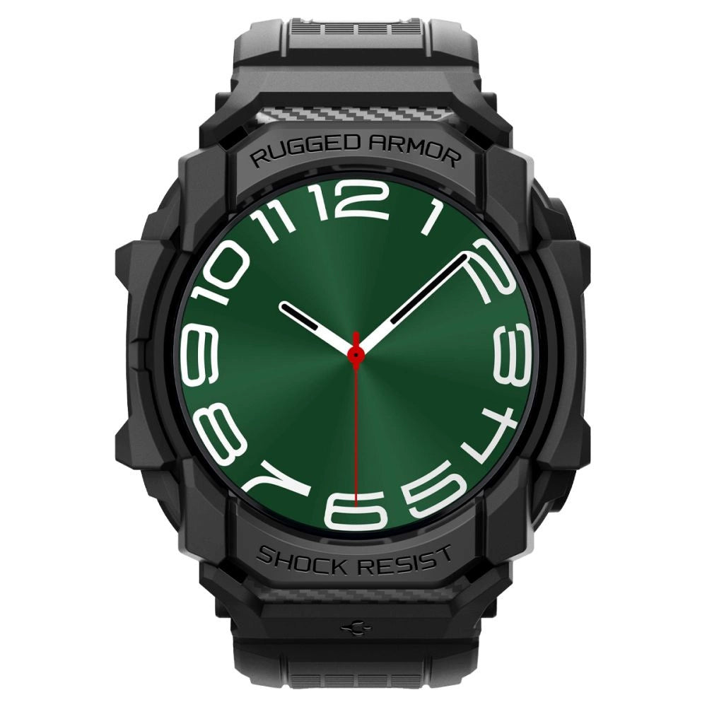 Spigen Rugged Armor Pro Case for Samsung Galaxy Watch Ultra (47mm) - Matte Black_1