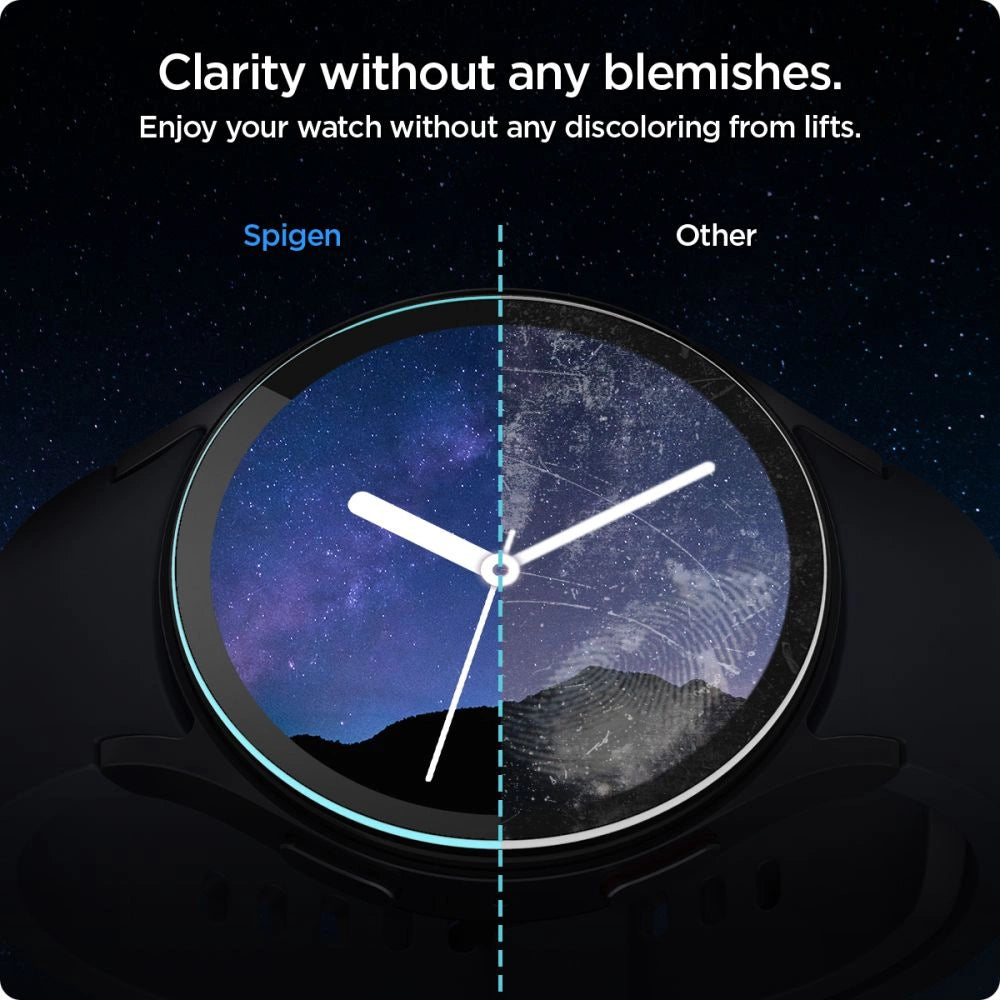 Spigen Glas.tR EZ Fit tempered glass for Samsung Galaxy Watch 7 (44 mm) - 2 pcs._9