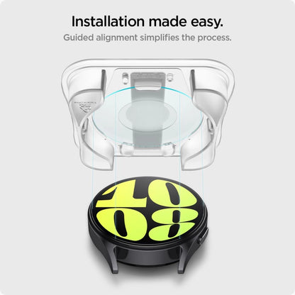 Spigen Glas.tR EZ Fit tempered glass for Samsung Galaxy Watch 7 (44 mm) - 2 pcs._8