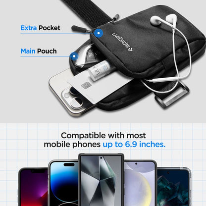 Spigen Dynamic Shield A702 Armband - Black_7