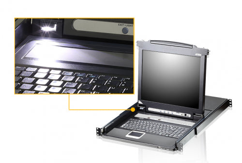 Aten CL5708M interruptor KVM Montaje en rack Negro_1