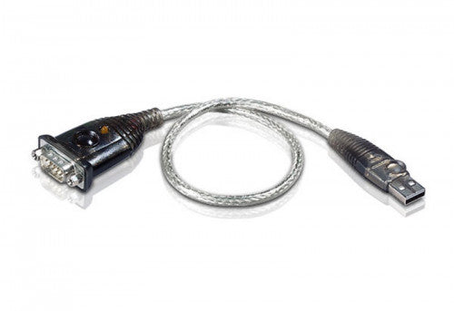 Aten UC232A cambiador de gÃ©nero para cable USB RS-232 Plata_0