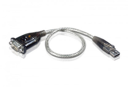 Aten UC232A cambiador de gÃ©nero para cable USB RS-232 Plata_0