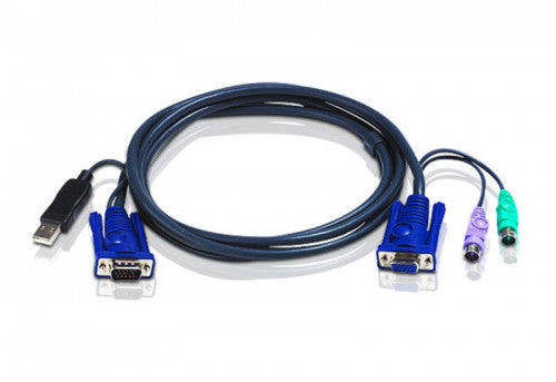 Aten 2L5503UP cable para video, teclado y ratÃ³n (kvm) Negro 3 m_0