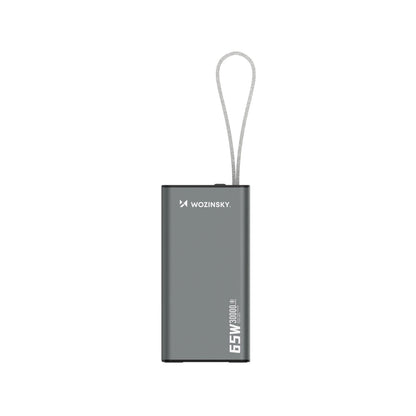 Powerbank Wozinsky K65+ 65W 30000mAh 2x USB-C, 1x USB-A 65W - gray_2
