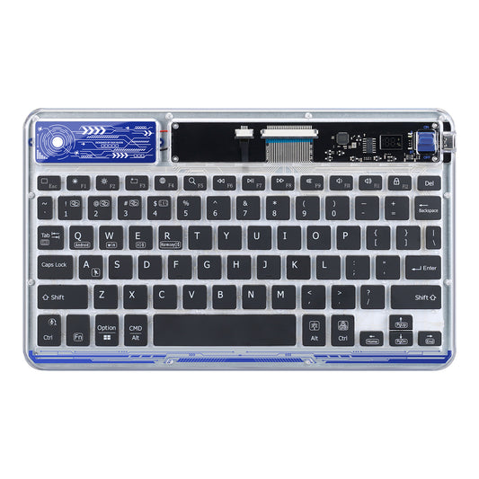 Dux Ducis Keyboard (CK Series) Wireless for Laptop / Tablet / Phone - Transparent_0
