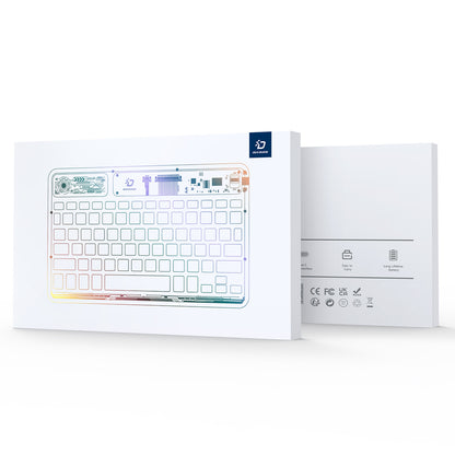 Dux Ducis Keyboard (CK Series) Wireless for Laptop / Tablet / Phone - Transparent_11