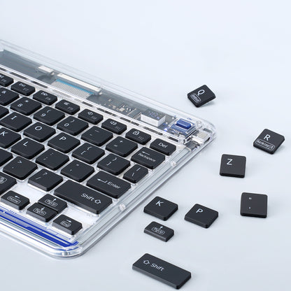 Dux Ducis Keyboard (CK Series) Wireless for Laptop / Tablet / Phone - Transparent_6