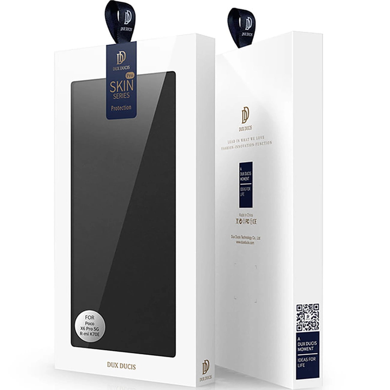 Dux Ducis Skin Pro case for Xiaomi Poco X6 Pro 5G / Redmi K70E with flap and card slot - black_6