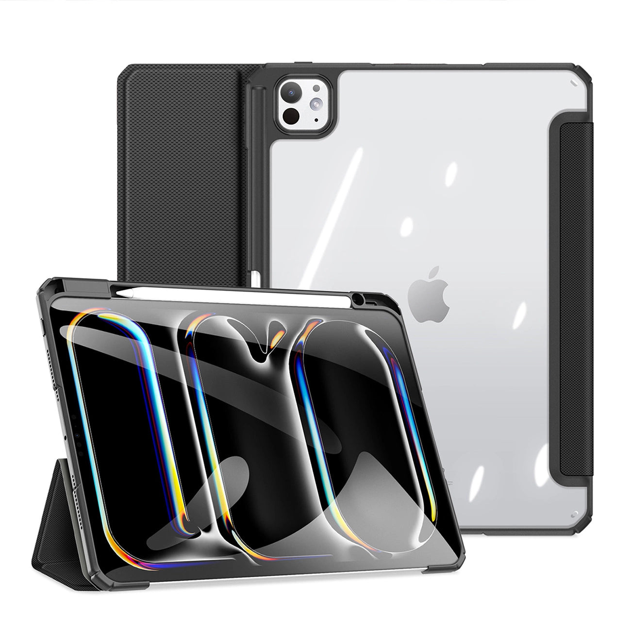 Dux Ducis Toby case with flap and stand for iPad Pro 11" 2024 - black_2
