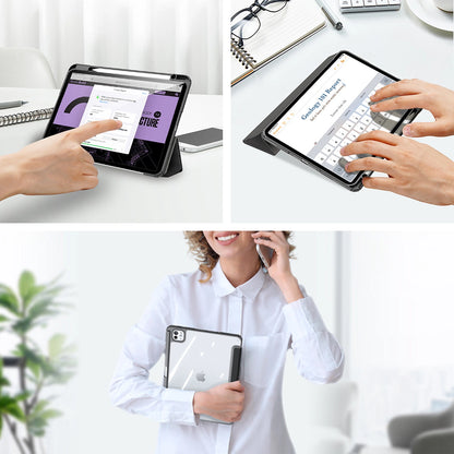 Dux Ducis Toby case with flap and stand for iPad Pro 11" 2024 - black_10