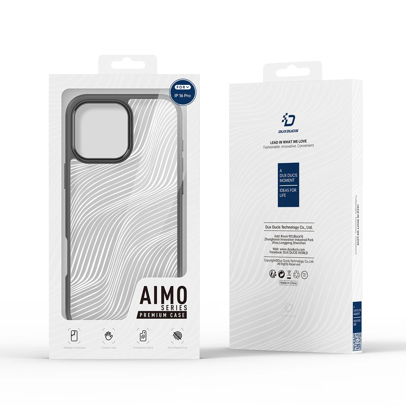 Dux Ducis Aimo Case for iPhone 16 Pro Max - Black_2