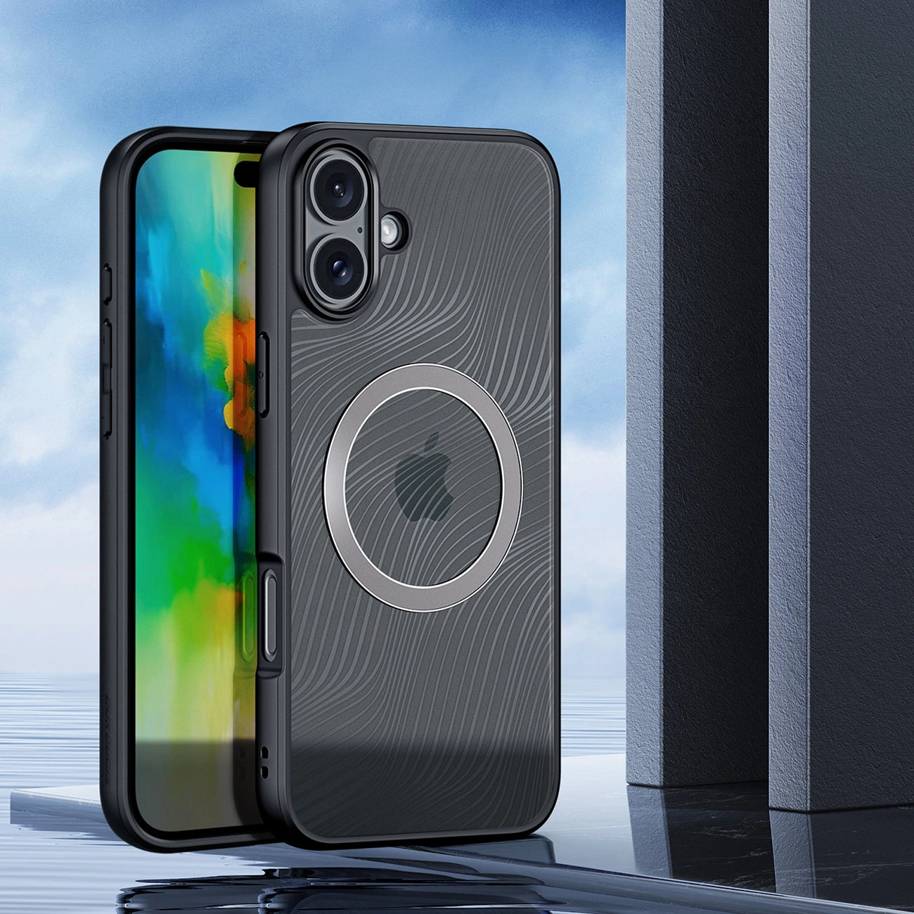 Dux Ducis Aimo Mag Case with MagSafe for iPhone 16 Plus - Black_3