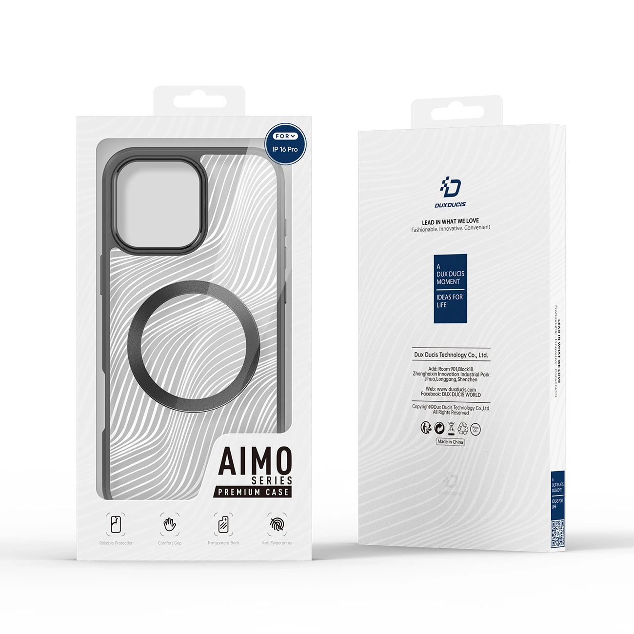 Dux Ducis Aimo Mag Case with MagSafe for iPhone 16 Pro - Black_2