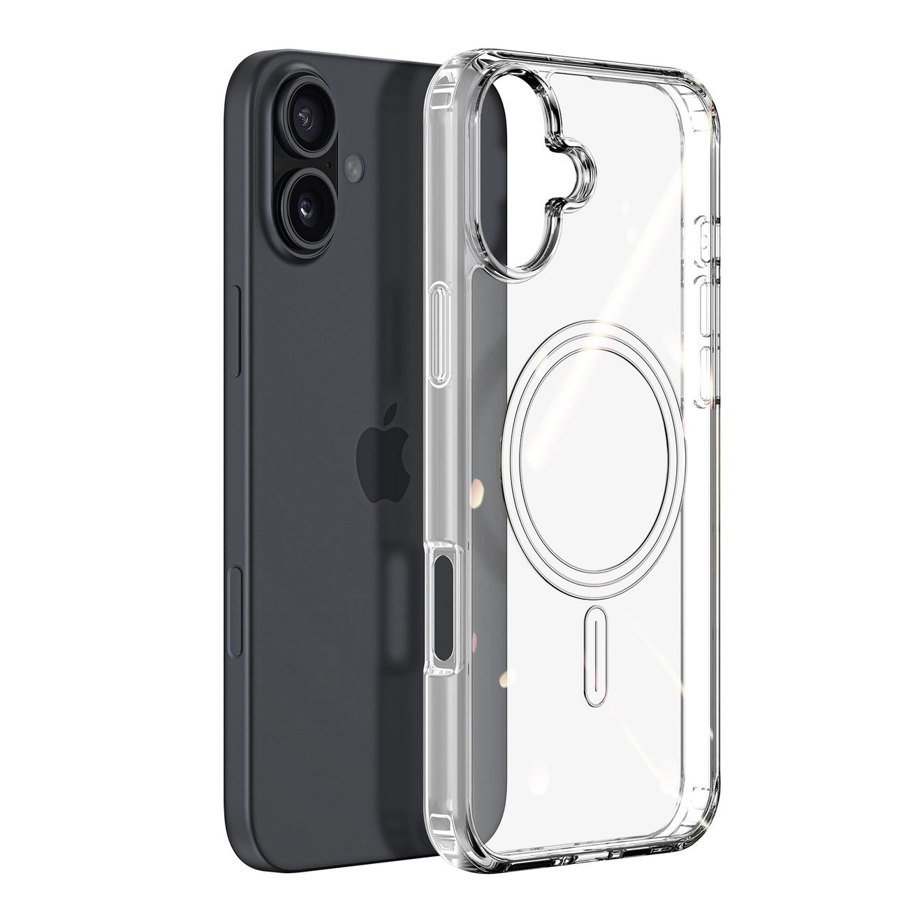 Dux Ducis Clin Mag case with MagSafe for iPhone 16 - transparent_1