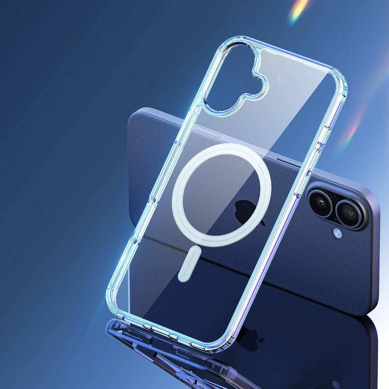 Dux Ducis Clin Mag case with MagSafe for iPhone 16 - transparent_10
