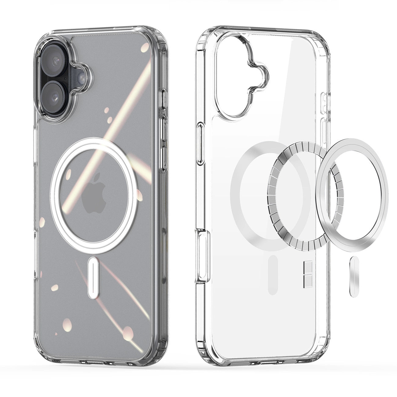 Dux Ducis Clin Mag case with MagSafe for iPhone 16 - transparent_2