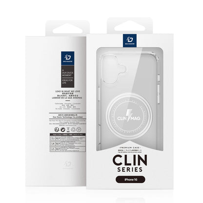 Dux Ducis Clin Mag case with MagSafe for iPhone 16 - transparent_3