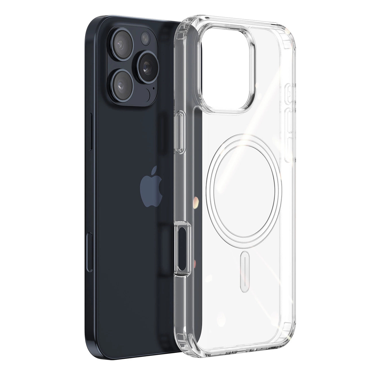 Dux Ducis Clin Mag case with MagSafe for iPhone 16 Pro Max - transparent_1
