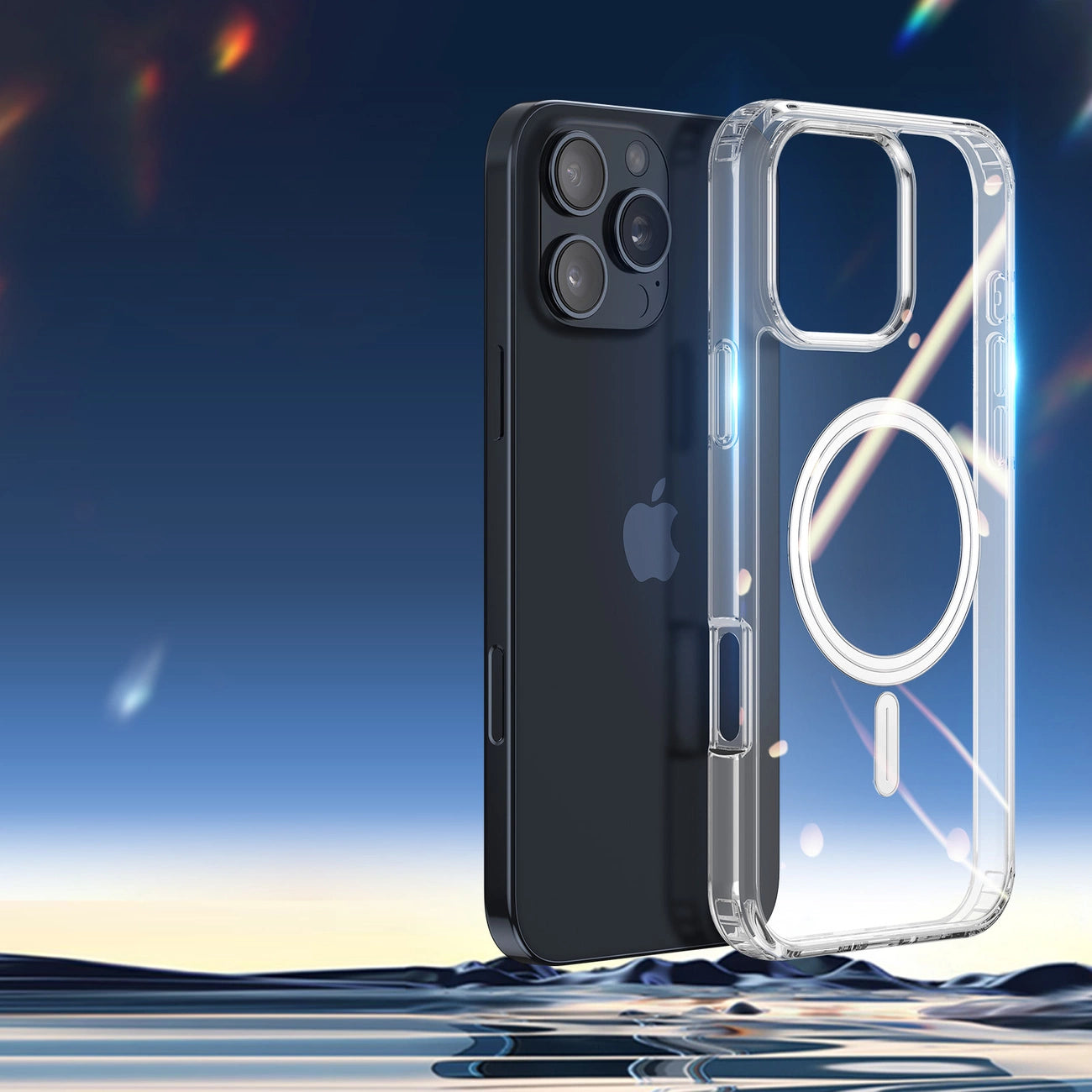 Dux Ducis Clin Mag case with MagSafe for iPhone 16 Pro Max - transparent_4