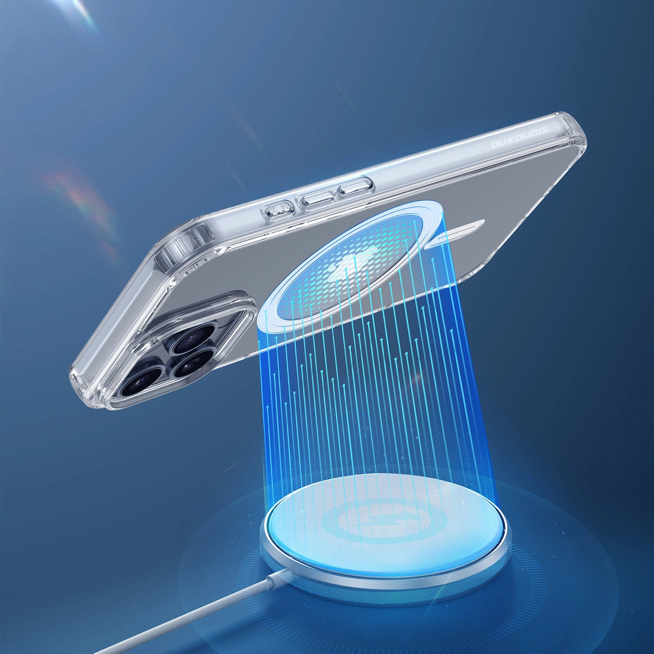 Dux Ducis Clin Mag case with MagSafe for iPhone 16 Pro Max - transparent_5
