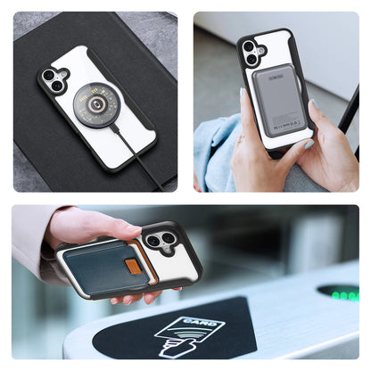 Dux Ducis Skin X Pro iPhone 16 Case with MagSafe and Flip Cover - Black_4