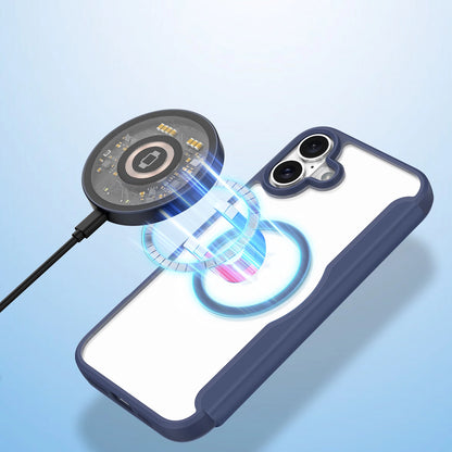 Dux Ducis Skin X Pro iPhone 16 Case with MagSafe and Flip - Blue_3