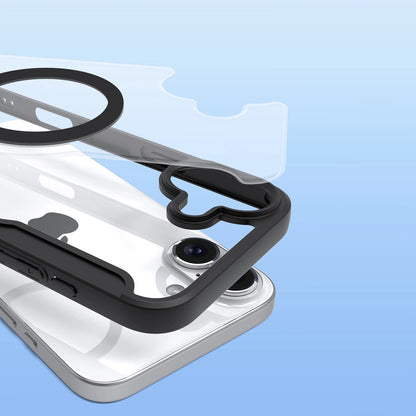 Dux Ducis Skin X Pro iPhone 16 Plus Case with MagSafe and Flip Cover - Black_8