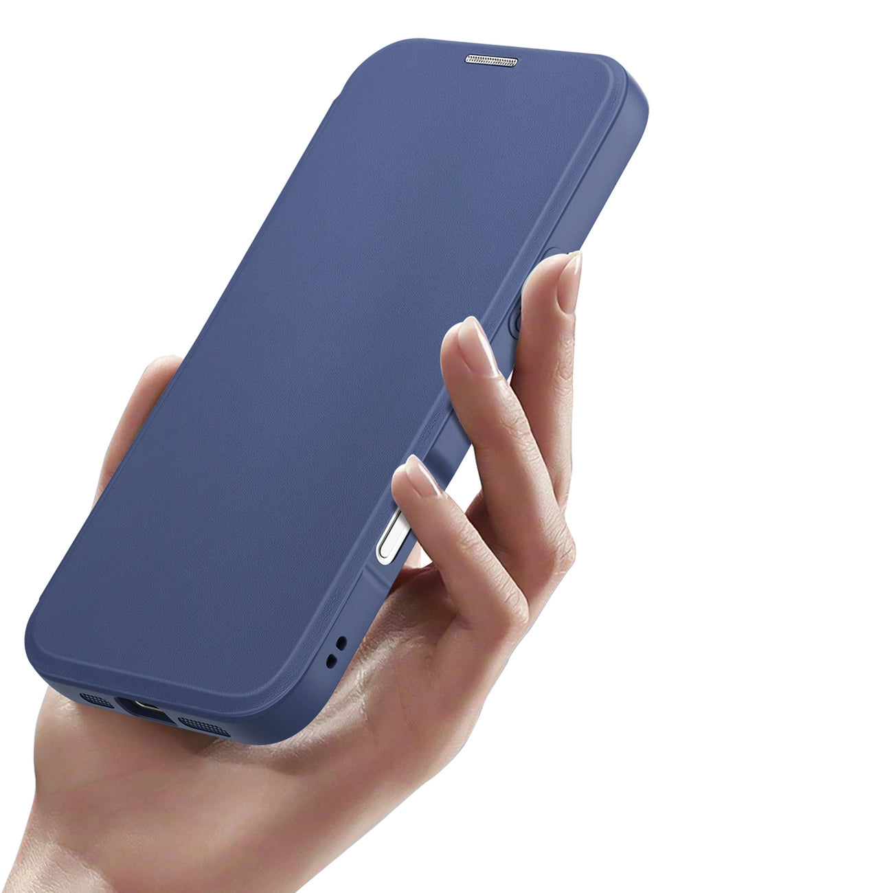 Dux Ducis Skin X Pro Case for iPhone 16 Pro Max with MagSafe and Flip - Blue_6