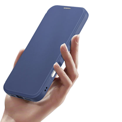 Dux Ducis Skin X Pro Case for iPhone 16 Pro Max with MagSafe and Flip - Blue_6