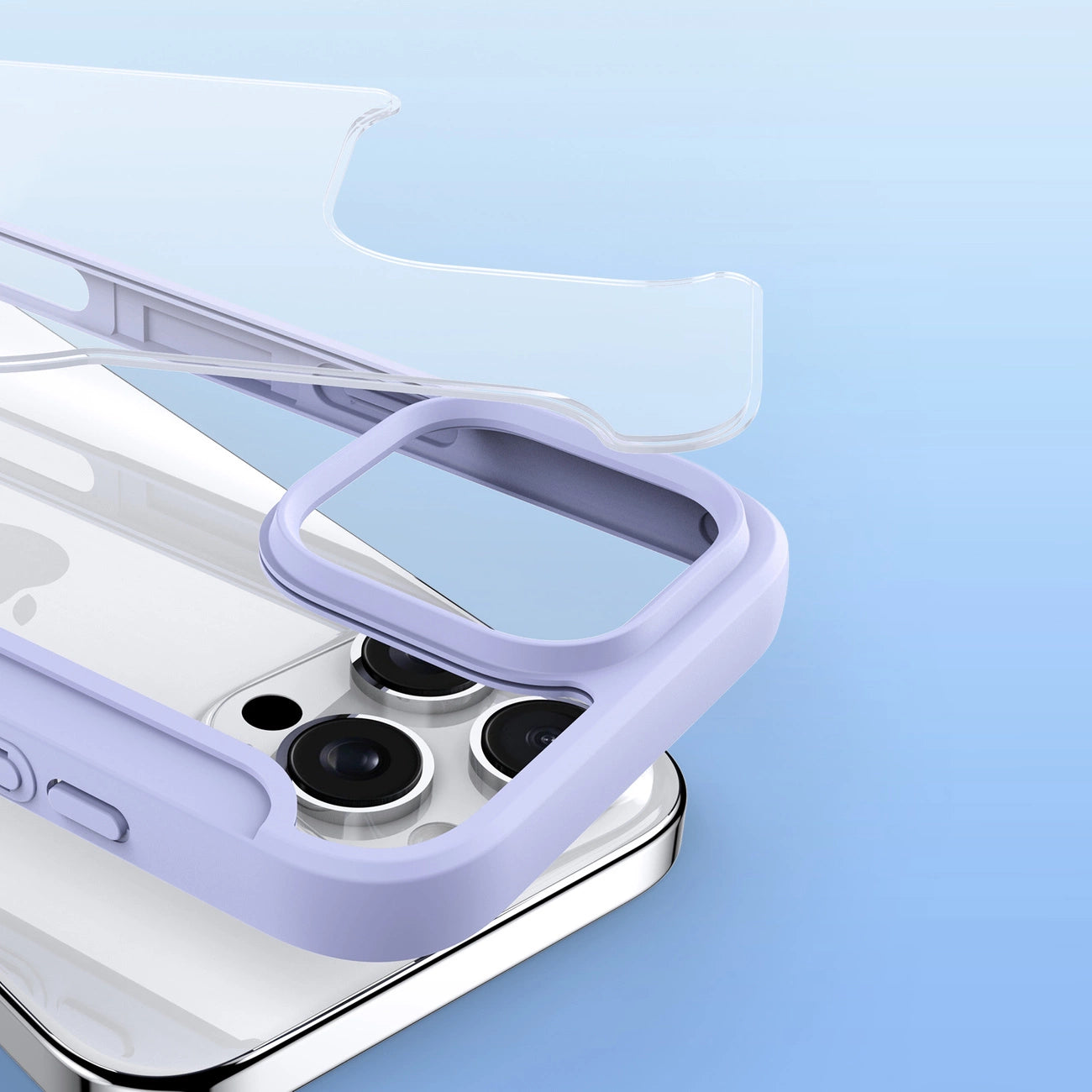 Dux Ducis Skin X Pro iPhone 16 Pro Max Case with MagSafe and Flip Cover - Purple_10