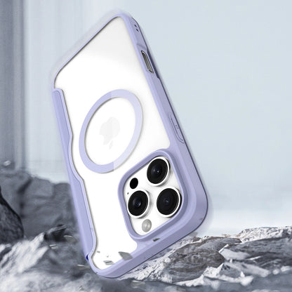 Dux Ducis Skin X Pro iPhone 16 Pro Max Case with MagSafe and Flip Cover - Purple_11