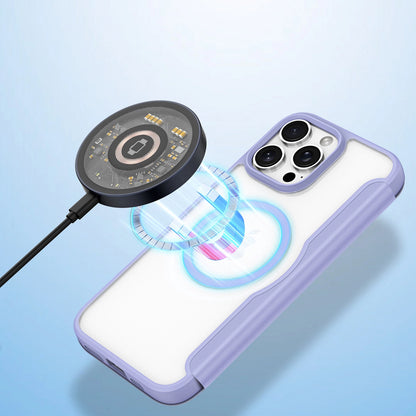 Dux Ducis Skin X Pro iPhone 16 Pro Max Case with MagSafe and Flip Cover - Purple_5