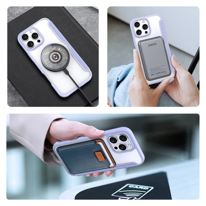 Dux Ducis Skin X Pro iPhone 16 Pro Max Case with MagSafe and Flip Cover - Purple_6