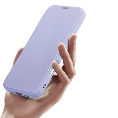 Dux Ducis Skin X Pro iPhone 16 Pro Max Case with MagSafe and Flip Cover - Purple_7