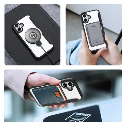 Dux Ducis Skin X Pro iPhone 16 Case with MagSafe, Flip and Stand - Black_6
