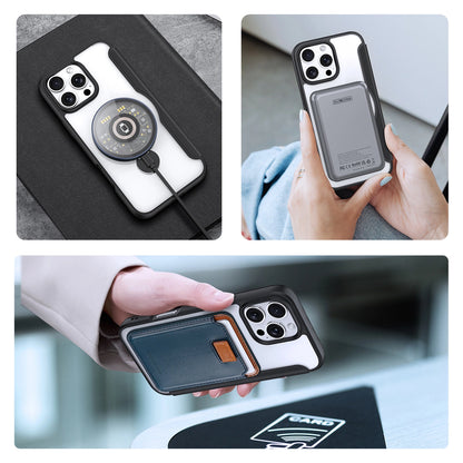 Dux Ducis Skin X Pro iPhone 16 Pro Max Case with MagSafe, Flip and Stand - Black_6