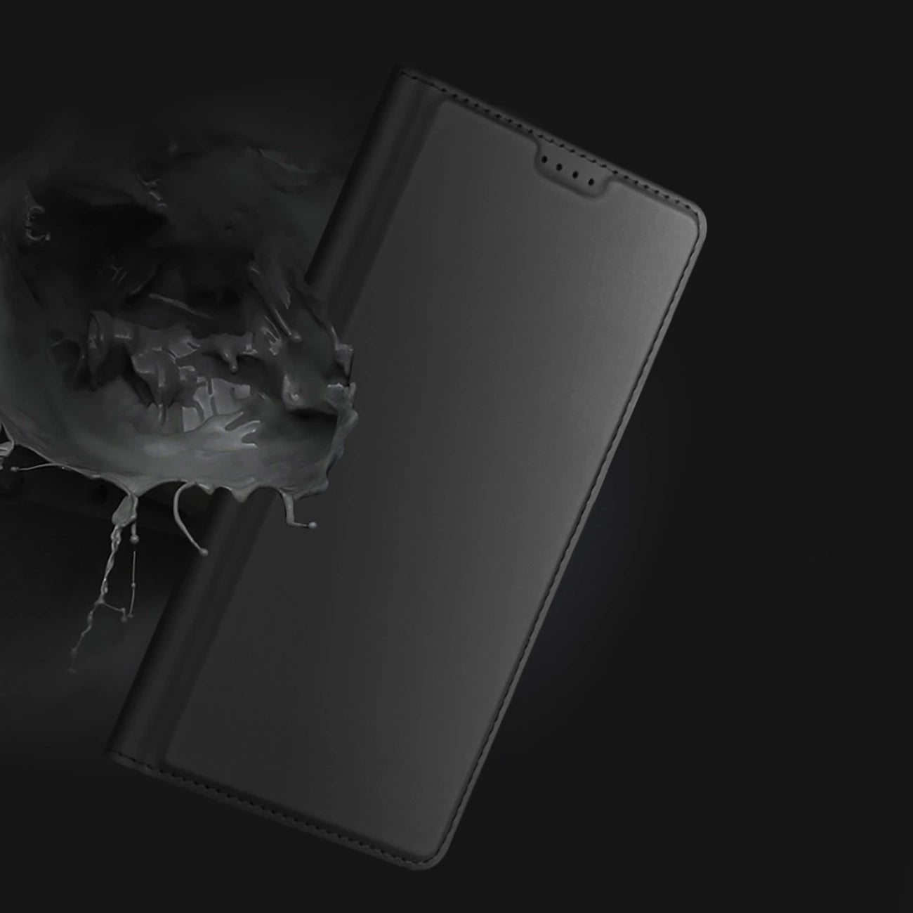 Dux Ducis Skin Pro iPhone 16 Pro Case with Flip and Card Slot - Black_12