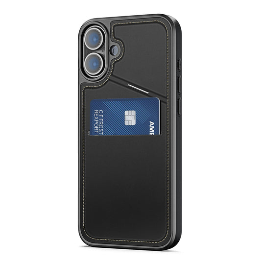 Dux Ducis Rafi II Mag Case with MagSafe for iPhone 16 - Black_0